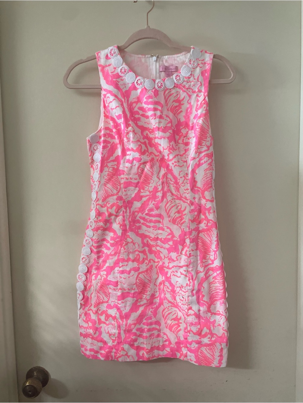 LILLY PULITZER Mila Shift Dress In Coral Reef Beside The Point